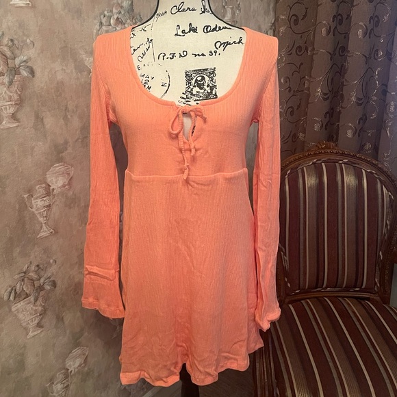 FREE PEOPLE BYRNNE MINI DRESS NWT - Picture 4 of 6